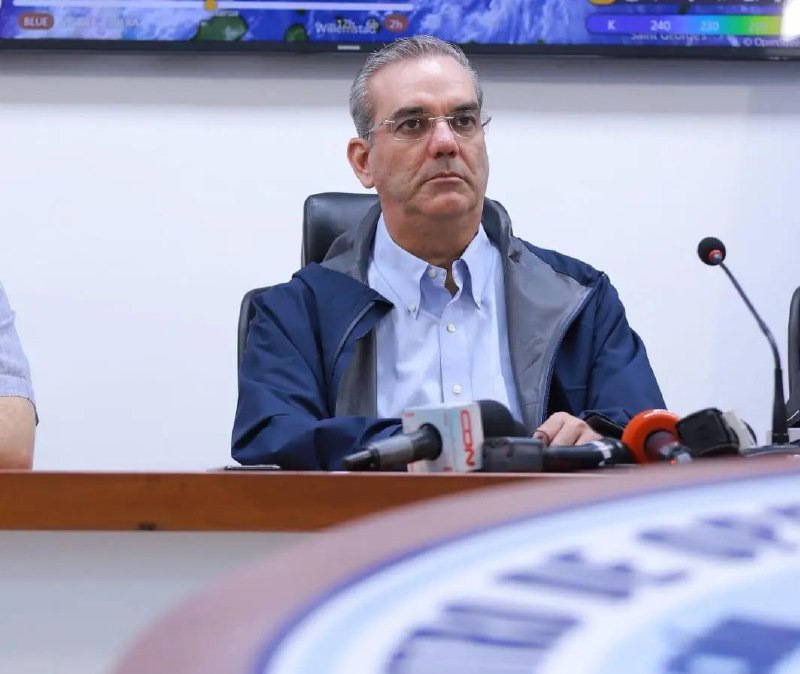 Abinader: “Pedimos seguir las recomendaciones oficiales” ante fuertes aguaceros