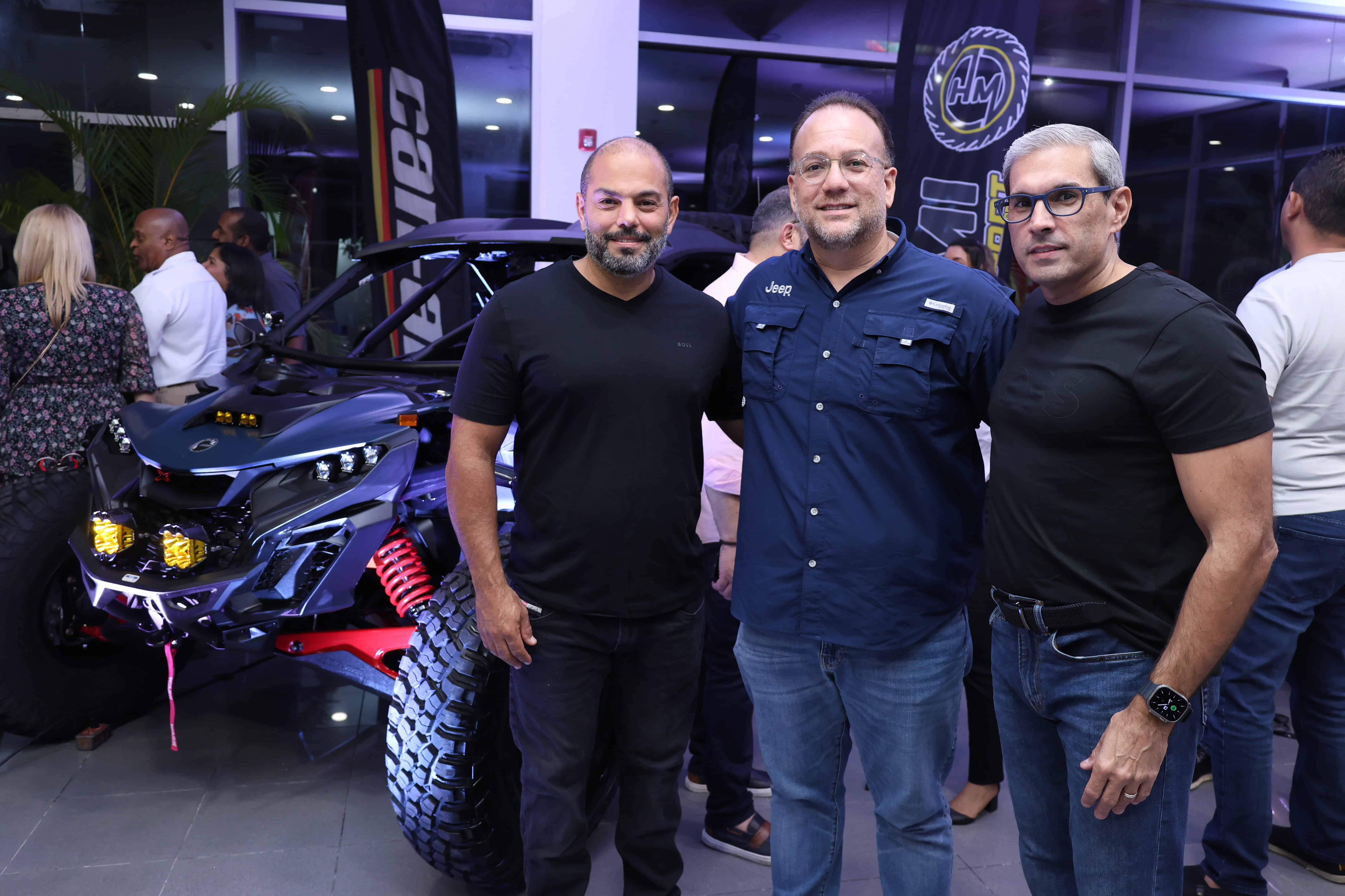 Leonardo Vittini, Ramón González y Julián Vittini.