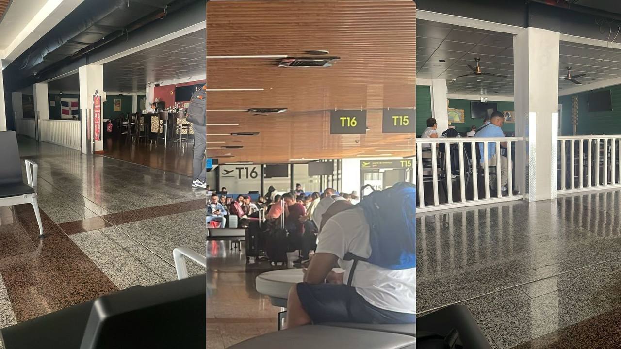 Apagón en el Aeropuerto Las Américas interrumpe operaciones y deja varados a pasajeros