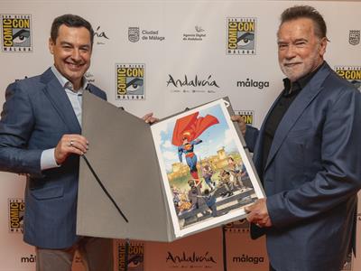 Arnold Schwarzenegger con homenaje de la Comic-Con en España