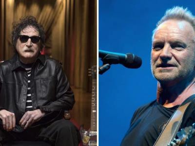 Charly García anuncia colaboración con Sting en octubre