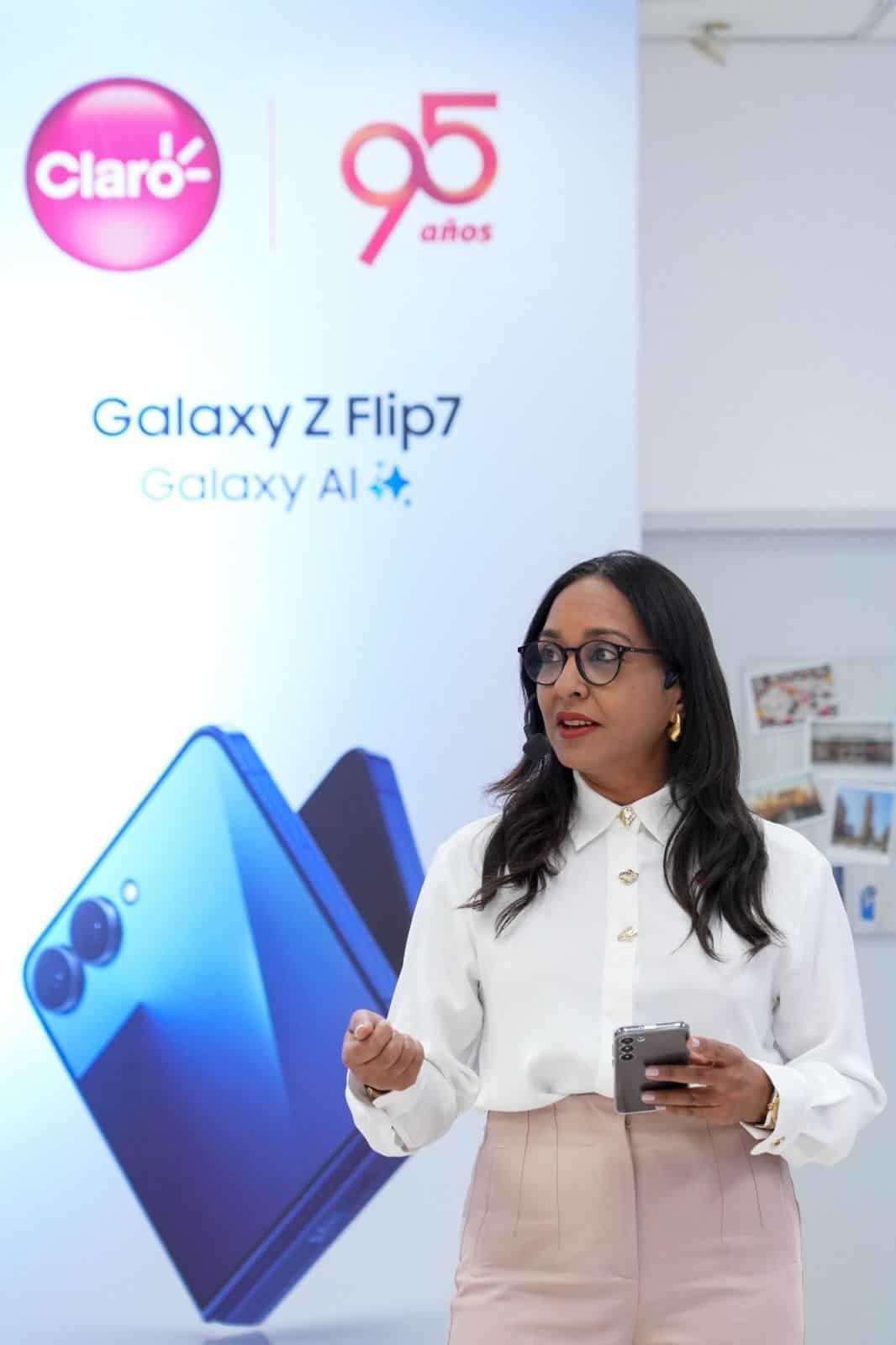 Yáskara Sánchez, gerente de Mercadeo Móviles Claro Dominicana.