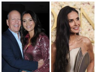Demi Moore defiende a la esposa de Bruce Willis