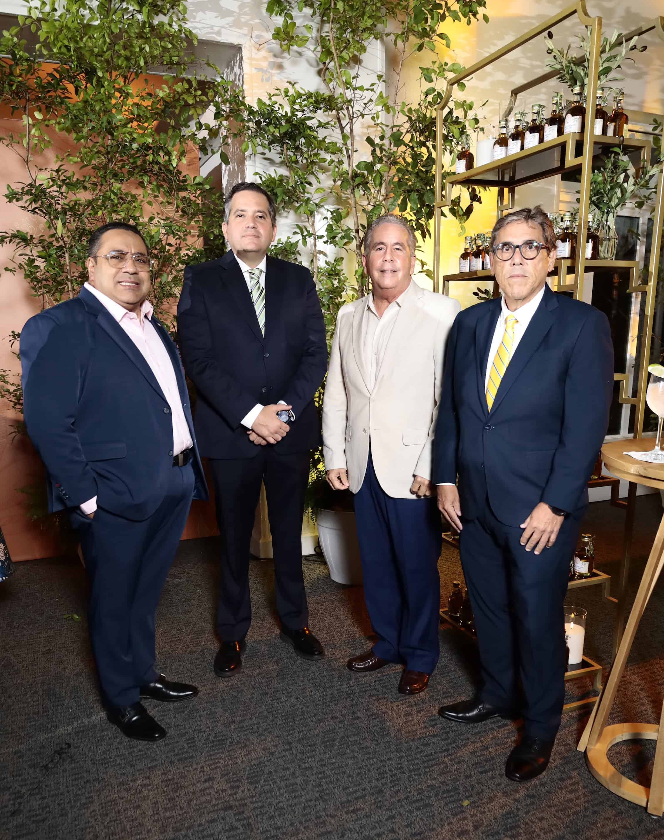 Pedro Jiménez, José Mallen Calac, Federico Martin Gómez y Miguel Pérez.