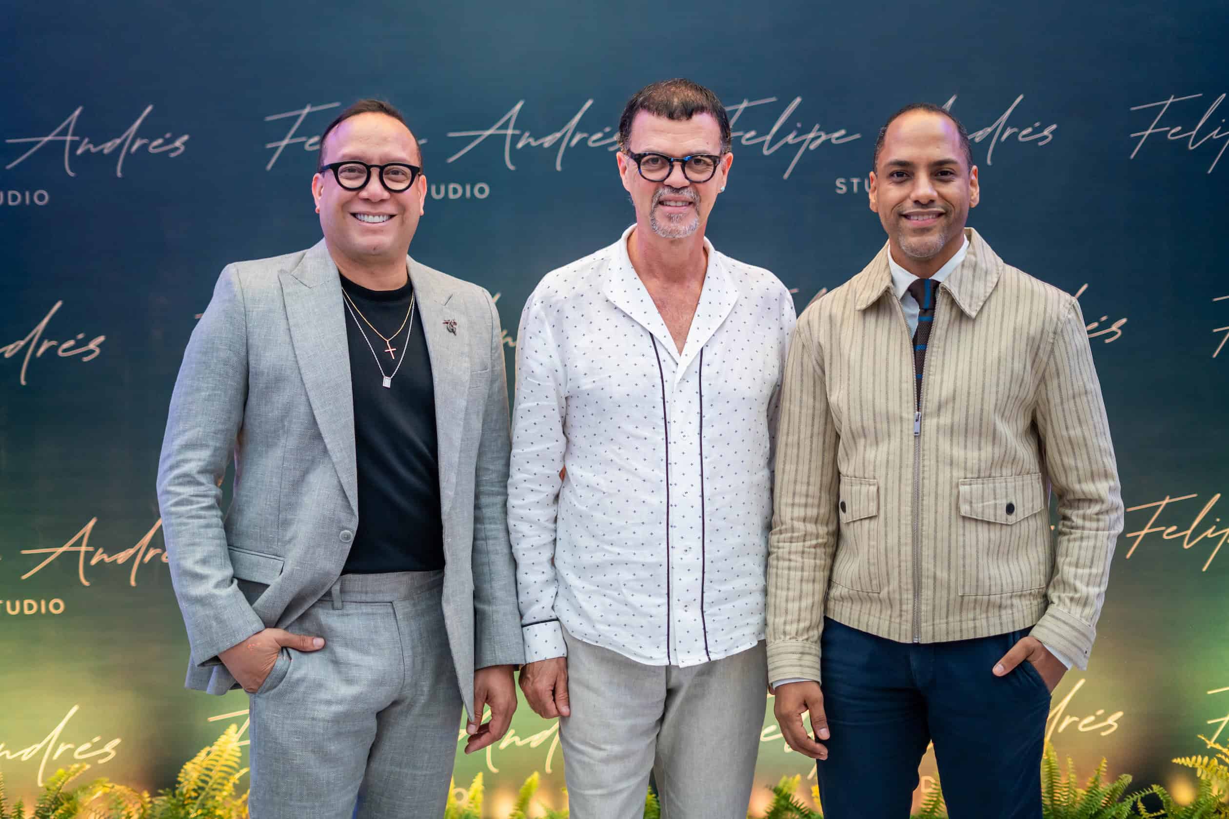 José Jhan, Sócrates McKinney y Raúl Cohen.