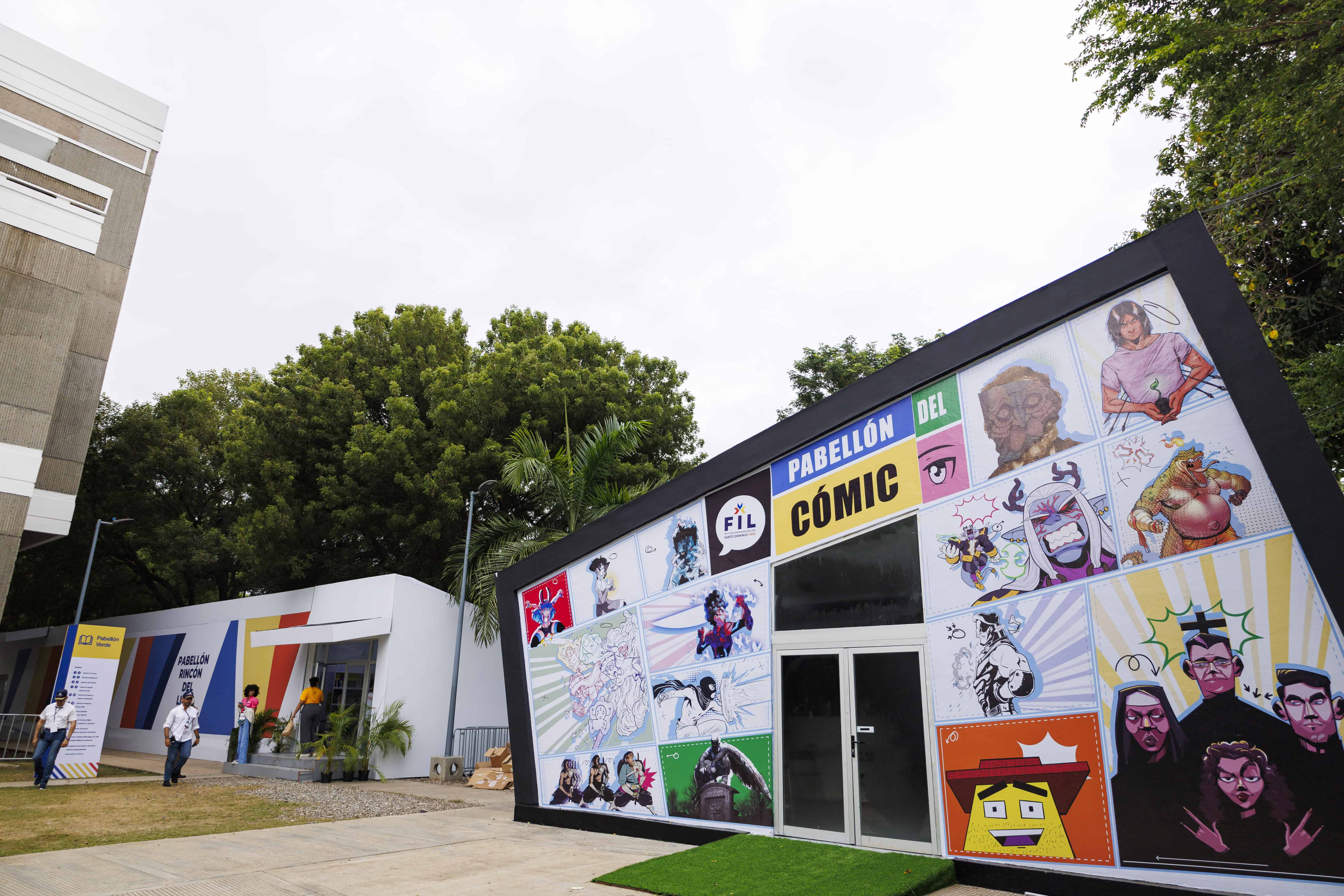 Pabellón del Cómic de la FILSD 2025.