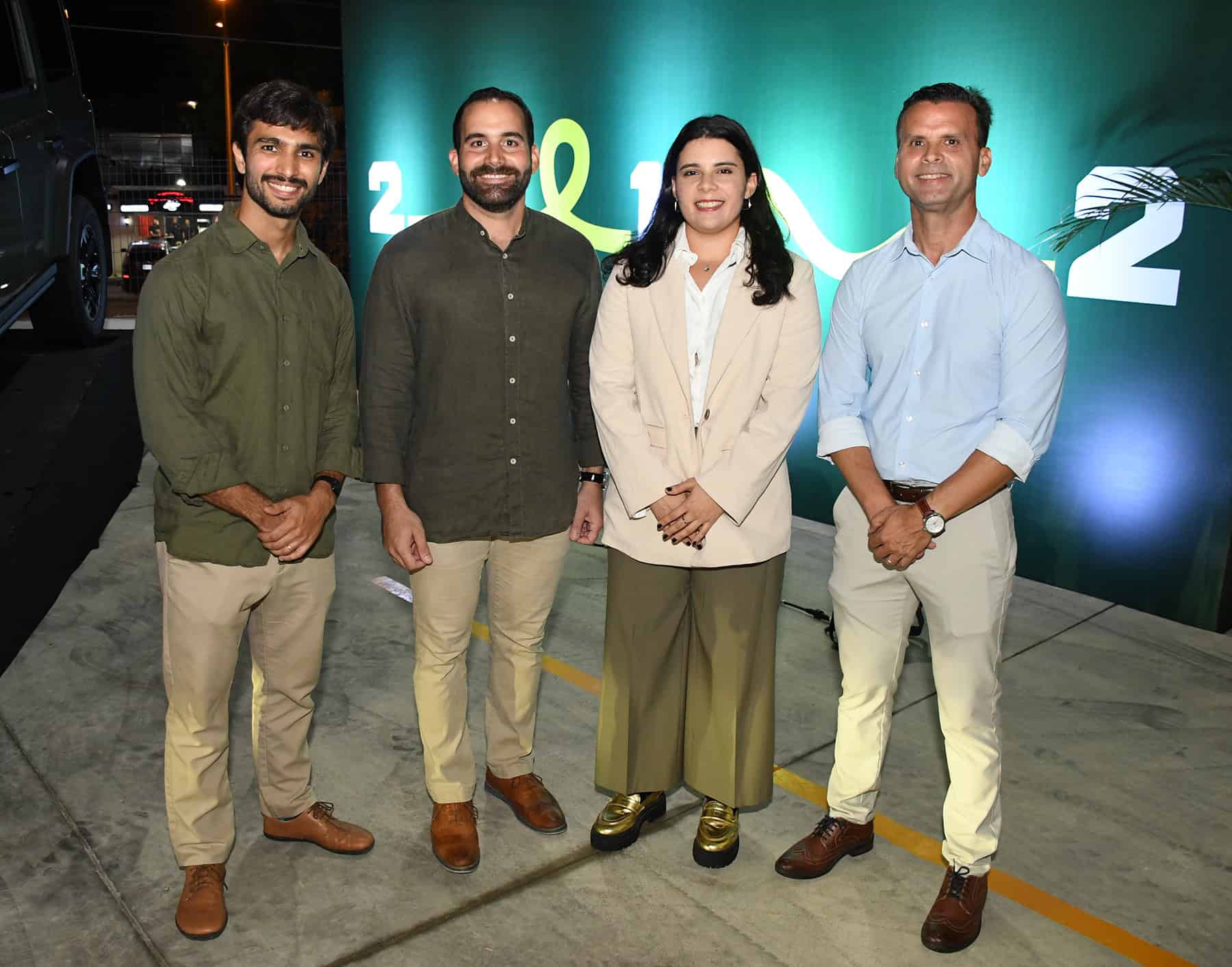 Gianni Cavagliano, Mario Fernández, María Belén Del Risco  y Cristian Tactuk