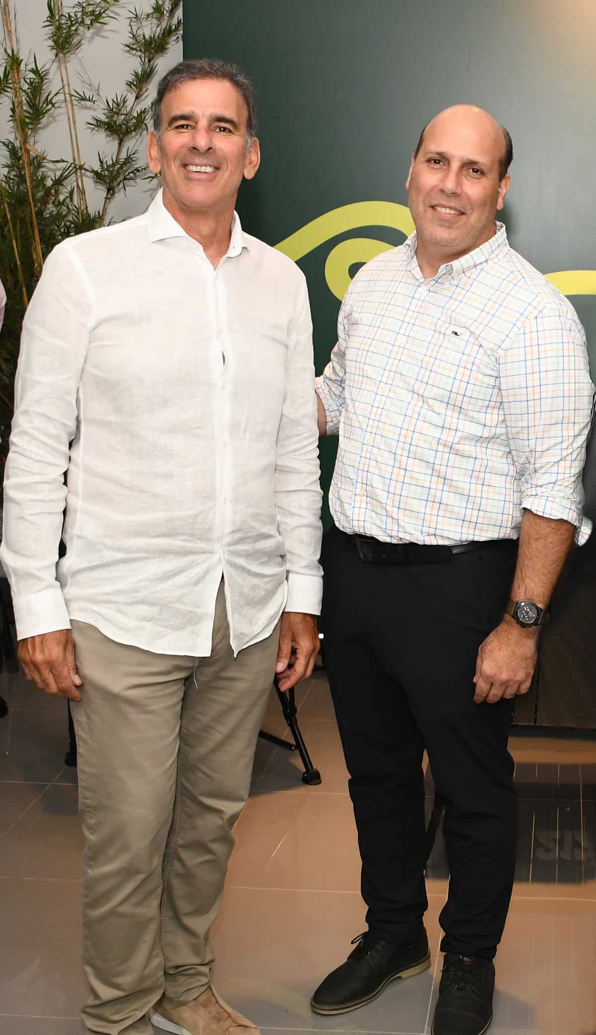 Wady Asbún y  Miguel Concepción