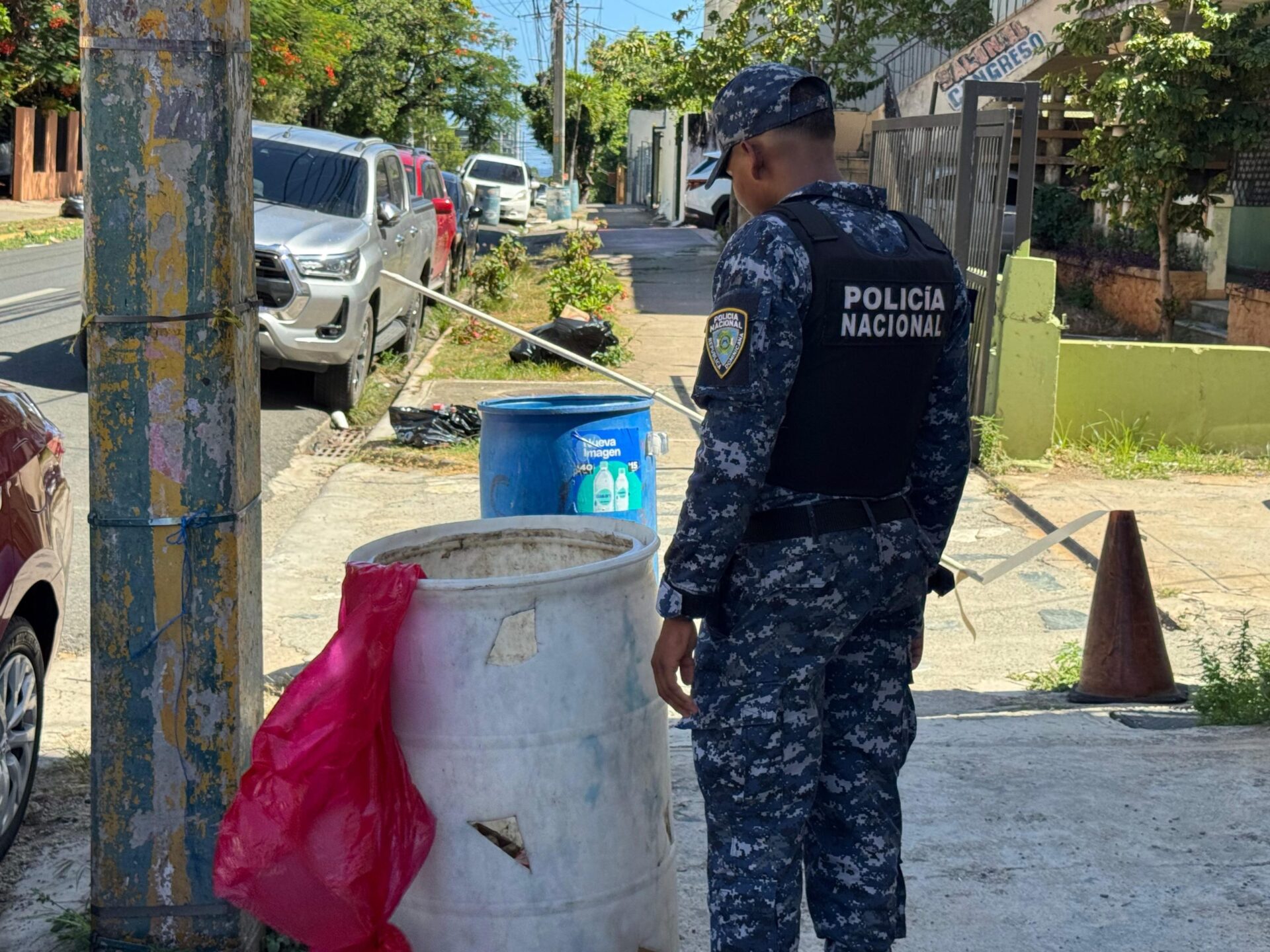 Hallan pierna humana dentro de un zafacón en sector Don Bosco