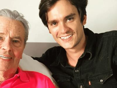 Hijo de Alain Delon pide anulación del testamento de su padre