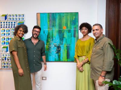 Inauguran exposición La fuerza del Caribe en Selva Doméstica