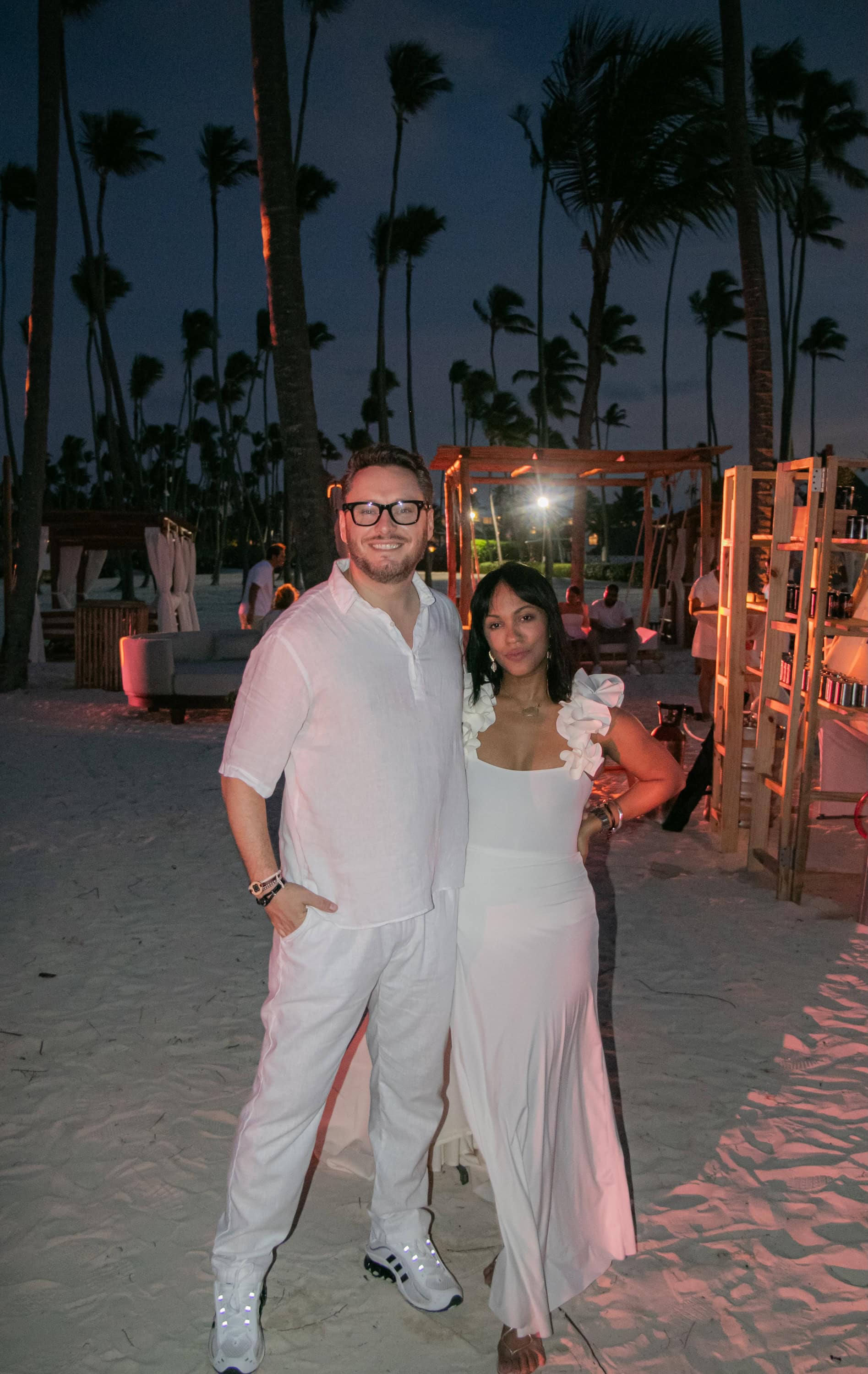 Gal Zsolt y Airam Toribio.