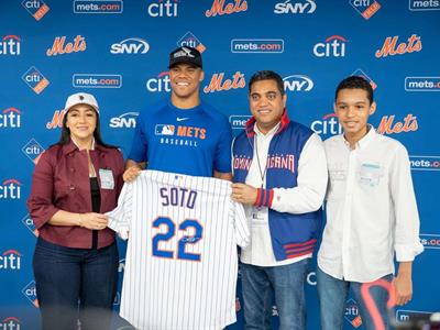 Juan Soto: recibe al Ministro de Deportes Kelvin Cruz en New York
