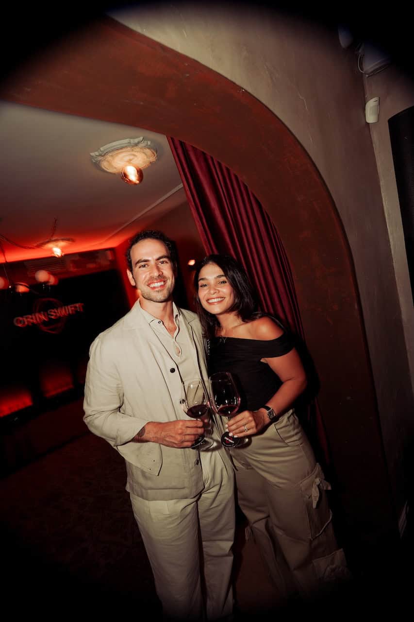 Angelo Baiunco y Laura Ricardo.