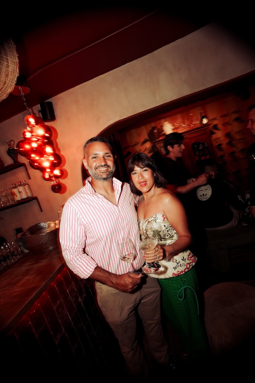 Carlos Garden Handal y Carolina Socías.