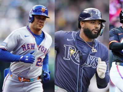 Los dominicanos Juan Soto, Caminero y Devers superan los 30 jonrones
