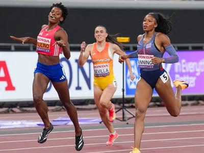 Marileidy Paulino ganó su fase y avanzó a la semifinal del Mundial