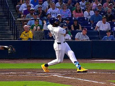MLB: Caminero tras la mejor campaña de poder con 21 y 22 años