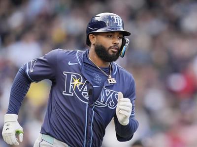 MLB: Junior Caminero conecta su jonrón 43 y guía la reacción de Rays