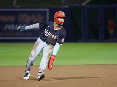 MLB: Nasim Nuñez dio sus primeros dos jonrones