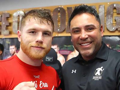 Óscar de la Hoya se burla de Canelo Álvarez ante derrota con Crawford