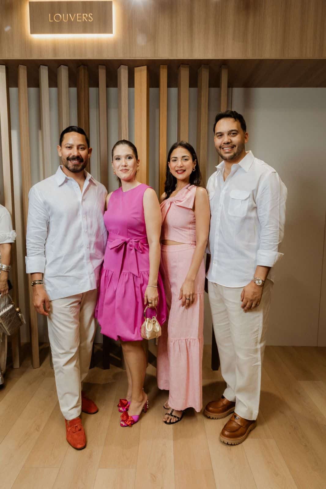 Jhonaly Guzmán, Carol Gallego, Ana Indhira Jiménez y Ángel Trifolio.