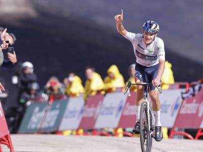 Pellizzari se lleva etapa de la Vuelta sin incidentes