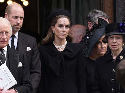 Realeza británica despide a duquesa de Kent
