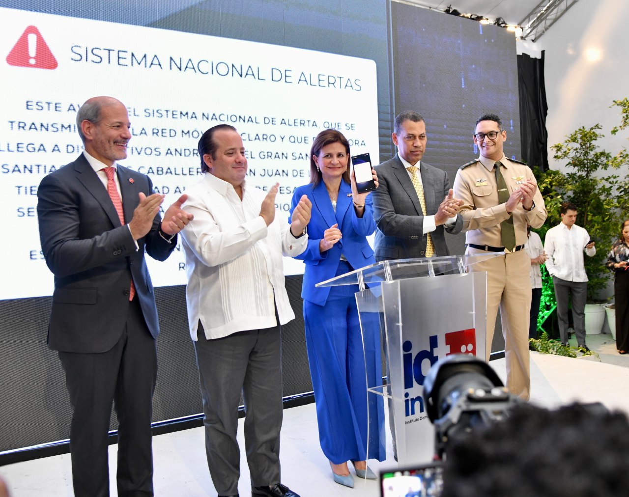 República Dominicana emite la primera prueba del nuevo Sistema Nacional de Alertas