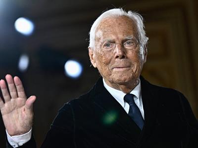 Testamento de Armani impone venta gradual o salida a Bolsa