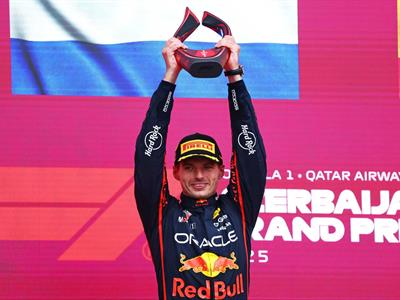 Verstappen gana el GP de Azerbaiyán, Piastri se retira tras accidente