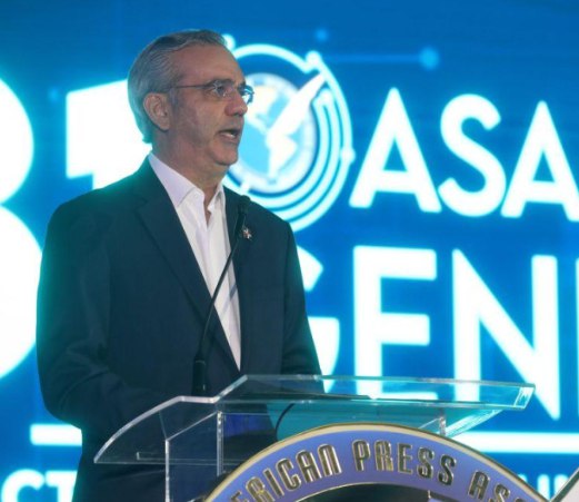 Abinader ante la SIP: “RD vive un tiempo de libertad”