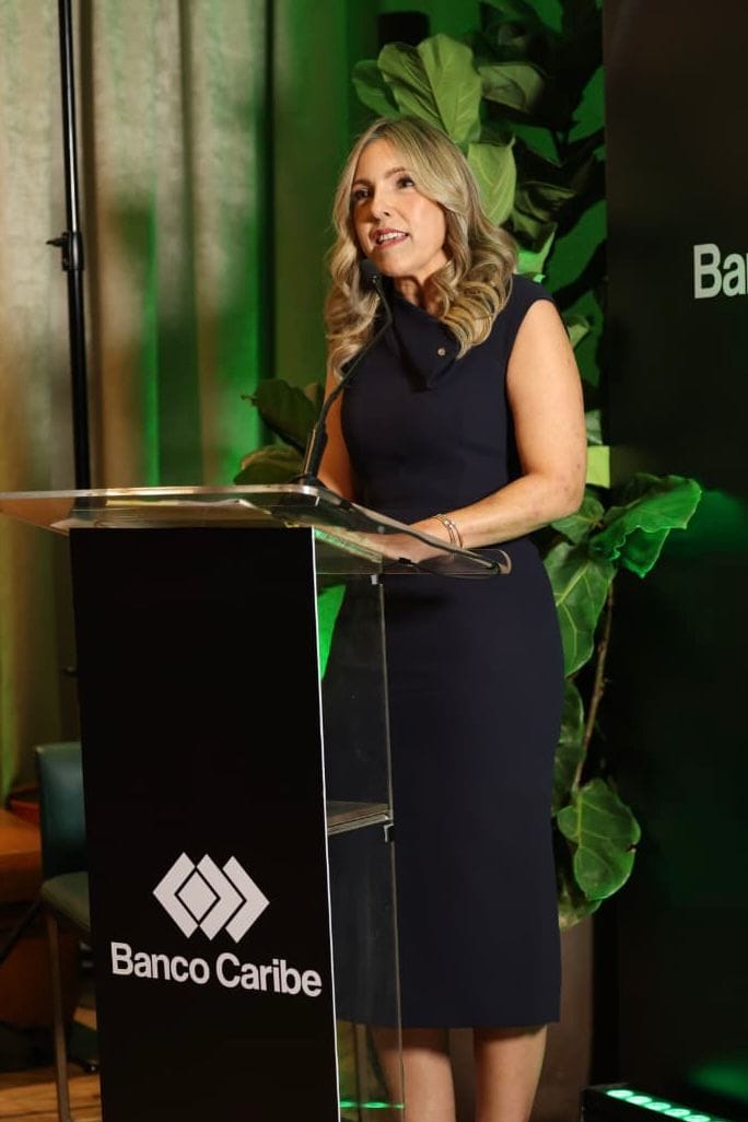 Iderlyn Soto, vicepresidenta de Estrategia e Innovación de Banco Caribe.