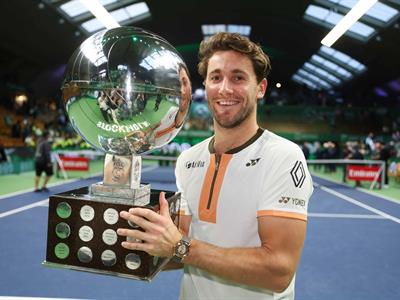 Casper Ruud conquista torneo de Estocolmo y acelera hacia Turín