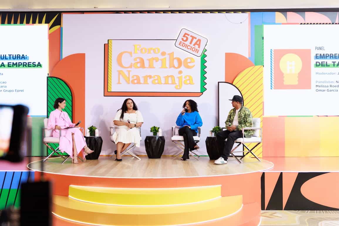 Jessica Hasbún, Natalia Martínez, Melissa Roedán y Omar García (Angurria).