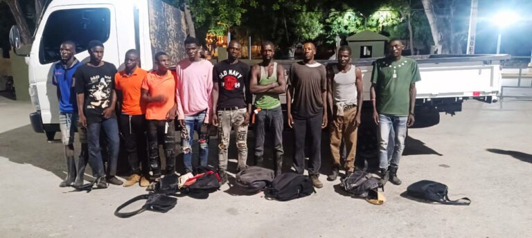 Detienen 2 hombres que ocultaban 10 haitianos ilegales en Bahoruco