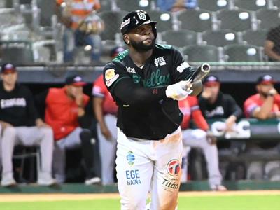 Estrellas Orientales triunfan lideradas por ofensiva de Sanó
