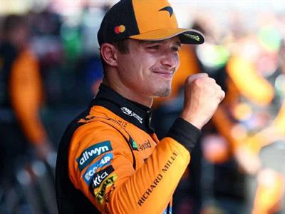 F1: Norris gana en México y es líder, con un punto más que Piastri