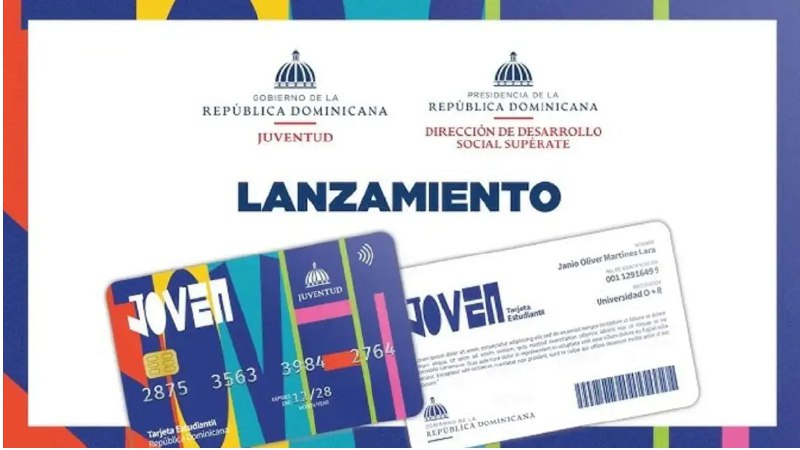 Gobierno lanza “Tarjeta Joven”, un programa para beneficiar a estudiantes de escasos recursos