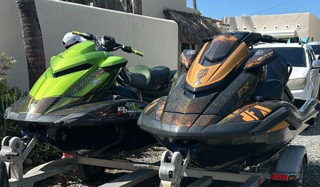 La Armada está incautando los Jet Ski que manejan de manera temeraria y cerca de bañistas