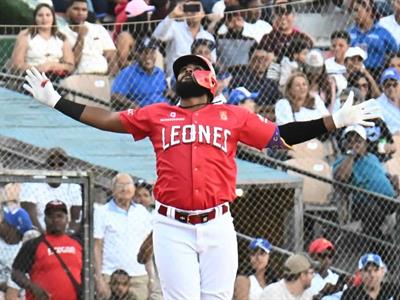 LIDOM: El palo de gata de Alonso Perry y Junior Caminero