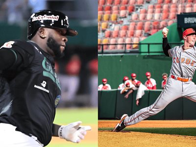 LIDOM: Miguel Sanó y Aaron Sánchez jugadores de la semana