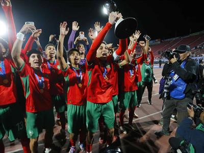 Mundial Sub-20: Grandes festejos por triunfo Marruecos