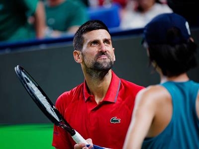 Novak Djokovic: ya no jugará más el Masters de Shangái