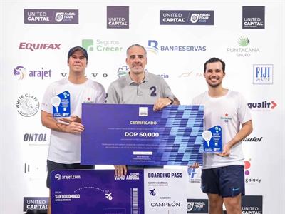 Padel: United Capital Pádel Tour realiza tercera parada
