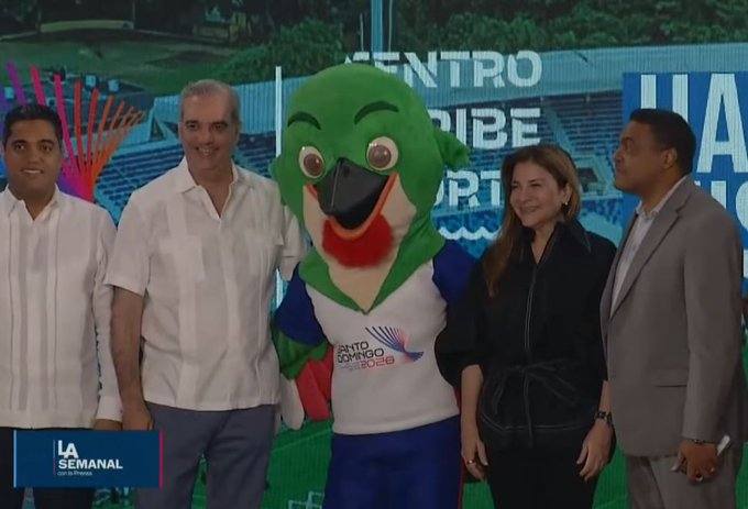 Presentan a Colí, la mascota oficial de los Juegos Centroamericanos y del Caribe Santo Domingo 2026