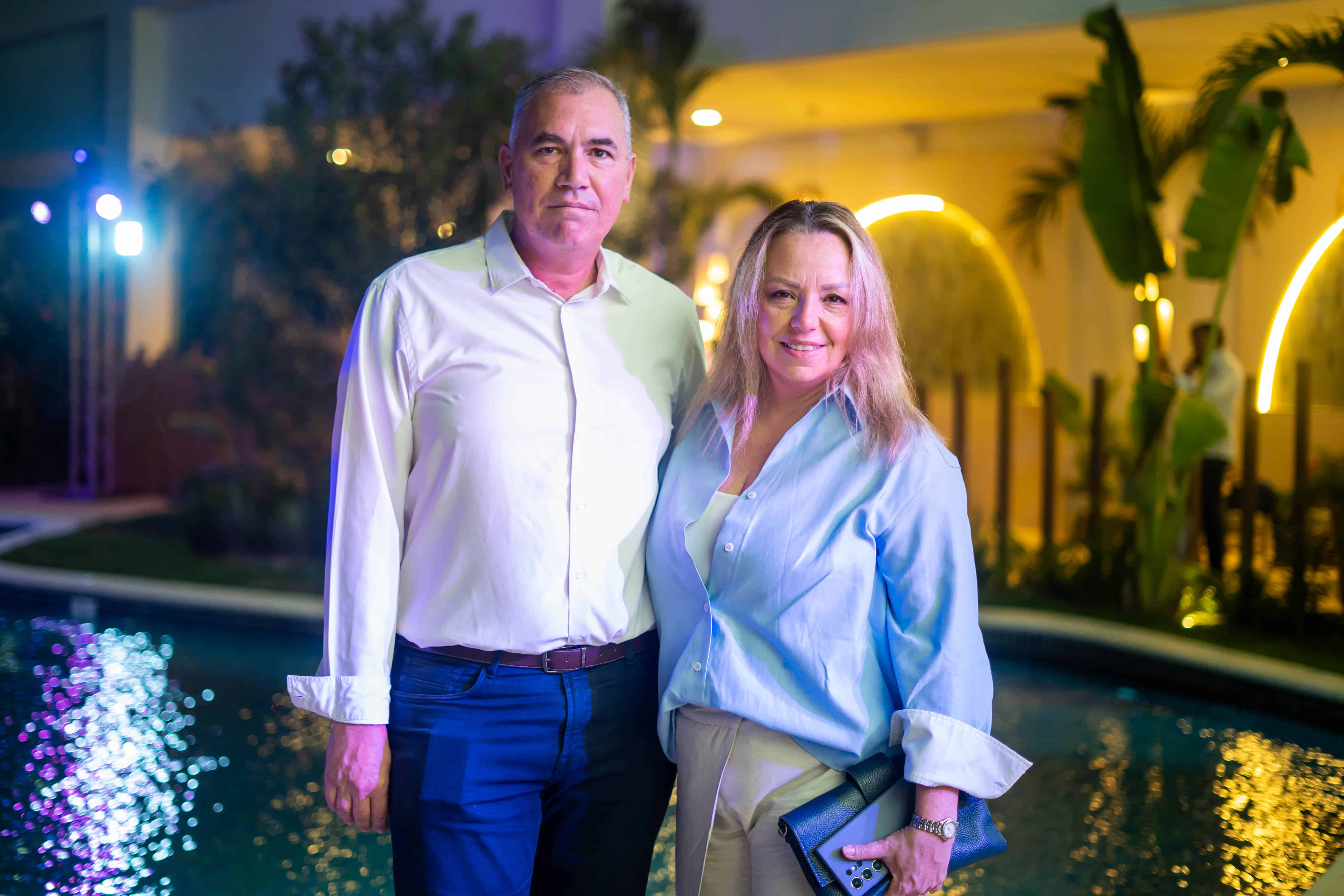 Marcelo Ballester y Betina Rey.