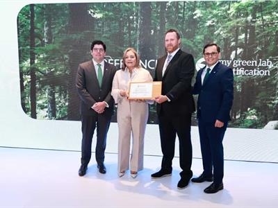 Referencia recibe reconocimiento en sostenibilidad