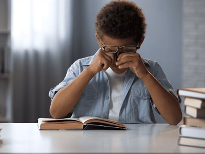 Salud visual: la vista puede afectar el rendimiento escolar