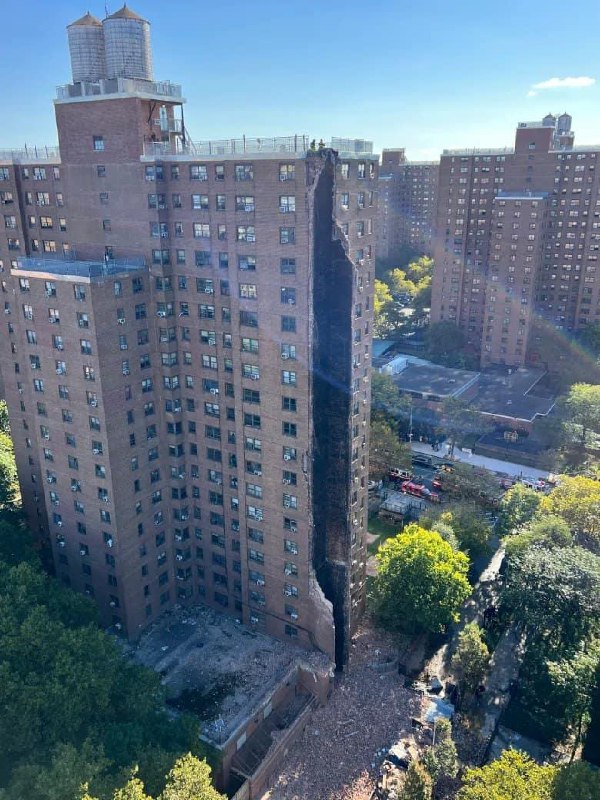 Una explosión de gas provoca el derrumbe parcial de un edificio en Nueva York